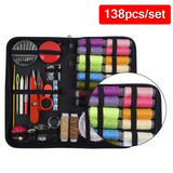 Portable Travel Small Home Sewing Kit Case Needle Thread Scissor