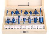 15pcs 1/4 Inch Shank Router Bit Woodworking Milling Cutter (15)