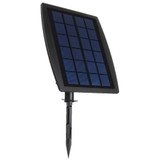2pcs Air Stone Aerator Pond Water Oxygenator Solar Powered Oxygen Pump With Fixings