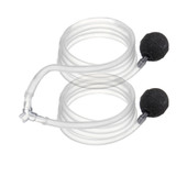 2pcs Air Stone Aerator Pond Water Oxygenator Solar Powered Oxygen Pump With Fixings