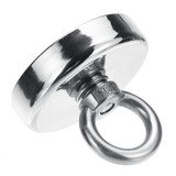 Pro 220LBS D48mm Round Neodymium Magnet Salvage Recovery Fishing Kit with 20M Rope