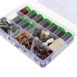 350Pcs Grinding Polishing Sanding Drum Kit Rotary Tool Accessories For Dremel