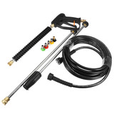 High Pressure Washer Gun Water Jet Wash Gun 3000 PSI with 5-color Pressure Water Washer Nozzles