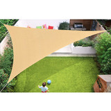280GSM Triangle Sun Shade Sail Visor Garden Patio Awning Canopy Sunscreen UV Block