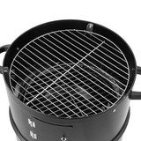 3in1 BBQ Grill Roaster Smoker Steamer Steel Portable Outdoor Charcoal Cooking