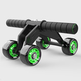 KALOAD 4 Wheel ABS Roller Wheel Sports Fitness Gym Exercise Stretch Wasit Abdominal Wheel Rooler