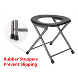 IPRee™ Portable Folding Toilet Stool Old Pregnant Women Sit Chair Travel Camping