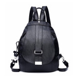 Leather Backpack Travel Camping Shoulder Bag Waterproof Cross body Bag School Bag Handbag