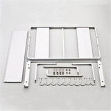 550x385x245mm Hanging Microwave Oven Stand Storage Rack Shelf Space Saving Kitchen Bracket Frame