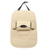 1Pcs Car Bag Seat Back Organizer Multi-function &Pocket Storage Bag Holder Leather