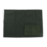 Canvas Drawstring Large Bag Pouch Clothes Dark Green Storage Home Laundry Pack