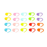 45Pcs Aluminum Crochet Hook Set Knitting Needle Yarn Organiser Case Craft Tools