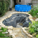 3mX2m Reinforced HDPE Heavy Duty Membrane Fish Pond Liners