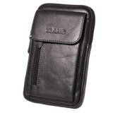 Genuine Leather 5.5-7″ Cell Phone Bag Waist Bag Crossbody Bag For Men