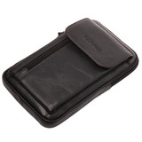 Genuine Leather 5.5-7″ Cell Phone Bag Waist Bag Crossbody Bag For Men