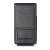 Man Business PU Phone Bag Card Bag Wallet Purse Dual Use Waist Bag