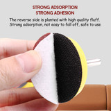 120Pcs 50mm SandPaper Backing Pad Sandind Disc Polishing Set Abrasive Cleaning Tools