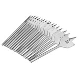 17Pcs 6-38mm Flat Drill Bit Set High Carbon Steel Cutter Carpenter Tool Woodworking Tool