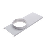 120cm Adjustable Air Conditioner Wind Shield Window Kit Plate For Portable Air Conditioner Exhaust Hose Tube Connector