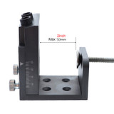 Pocket Hole Locate Punch Jig Kit Hole Puncher with 9mm Step Drilling Bit Woodwork Tool Set