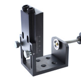 Pocket Hole Locate Punch Jig Kit Hole Puncher with 9mm Step Drilling Bit Woodwork Tool Set