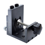Pocket Hole Locate Punch Jig Kit Hole Puncher with 9mm Step Drilling Bit Woodwork Tool Set