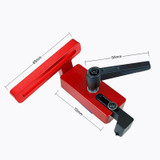 45 Type Aluminium Alloy Miter Track Stop For 45mm T-track Woodworking Tool