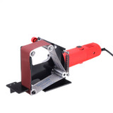 Drillpro Large Size Angle Grinder Belt Sander Attachment 50mm Wide Metal Wood Sanding Belt Adapter for 100 Angle Grinder