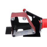 Drillpro Large Size Angle Grinder Belt Sander Attachment 50mm Wide Metal Wood Sanding Belt Adapter for 100 Angle Grinder