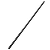 Machifit 10pcs 500mm*12mm*10mm Black Carbon Fiber Tube Roll Wrapped Tube for Multicopter
