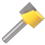 Drillpro 16-25mm Router Bit 8mm Shank Surface Planing Bottom Cleaning Wood Milling Router Bit for CNC