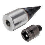 Drillpro 32mm/42mm 1/2 Inch Square Driver Firewood Splitter Drill Bit for Impact Wrench