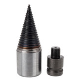 Drillpro 32mm/42mm 1/2 Inch Square Driver Firewood Splitter Drill Bit for Impact Wrench