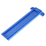 Drillpro TS 8 Inch Aluminum Alloy Hole Precision Marking T Ruler Hole Positioning Measuring Ruler Woodworking Scriber Scribing Tool