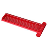 Drillpro TS 8 Inch Aluminum Alloy Hole Precision Marking T Ruler Hole Positioning Measuring Ruler Woodworking Scriber Scribing Tool