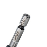 Drillpro HRC89 M3-M10 Combination Drill Tap Bit Set TiAlN Coated Deburr Countersink Drill Bits