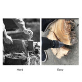 Drillpro 32-45mm Kindling Firewood Splitter Drill Bit Firewood Split Wood Drill Bit for Electric Drill Hammer