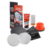 Electric/Manual Headlight Lens Restoration System Professional Restorer Headlamp Lens Polish Tool Kit For Car