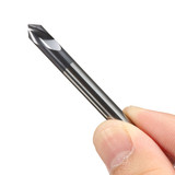 Drillpro 2 Flutes 6mm Carbide Chamfer Mill 90 Degree HRC45 Milling Cutter