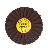 6x80mm Sanding Wheel Sandpaper Drum 80/120/180/320 Grit Polishing Wheel Abrasive Tool