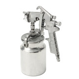 Heavy Duty Painting Spray G un Air Sprayer Paint 2.0mm Nozzle Suction Feed 1L Pot Heavy Duty Painting Spray G un Air Sprayer Paint 2.0mm Nozzle Suction Feed 1L Pot