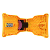 Yellow Chainsaw Teeth Sharpener Plastic Chainsaw Sharpener Bar-Mount Chainsaw Chain Sharpening Kit