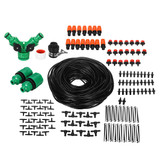 159Pcs 50 Meters DIY Plant Self Watering Micro Drip Irrigation System Garden Hose Set