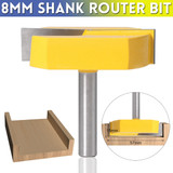 8mm Shank Router Finger Joint Glue Router Bit Woodworking Cutter Tool