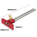 Aluminum Alloy Marking Gauge Woodworking Decoration Scriber DIY Hand Scribing Tool