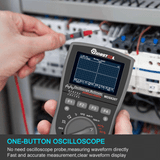 Intelligent Digital Storage Scopemeter 2 in 1Digital 40MHz  200Msps/S One Key AUTO Oscilloscope OSC 6000Counts True RMS Multimeter DMM AC/DC Current Voltage Tester