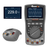 Intelligent Digital Storage Scopemeter 2 in 1Digital 40MHz  200Msps/S One Key AUTO Oscilloscope OSC 6000Counts True RMS Multimeter DMM AC/DC Current Voltage Tester