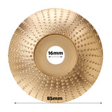 85x16mm Golden Wood Carving Disc Wood Grinding Wheel Rotary Tool Abrasive Sanding Disc