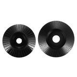 100mm Wood Grinding Wheel Rotary Bevel Disc Sanding Wood Carving Tool Abrasive Disc