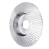 Drillpro 110mm Bevel Shaping Disc Wood Carving Disc Angle Grinding Wheel Sanding Rotary Tool Abrasive Disc for Angle Grinder